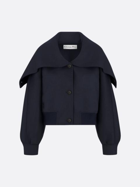 Dior Bomber Jacket with Oversized Collar