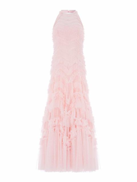 Needle & Thread Elia Halter-Neck Gown