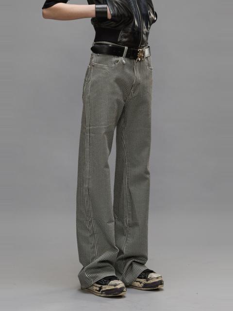R13 JANE JEAN - PRINTED HOUNDSTOOTH