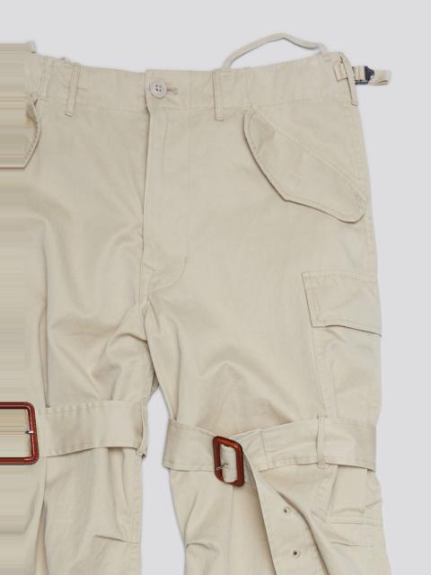 R13 TRENCH CARGO - LIGHT KHAKI