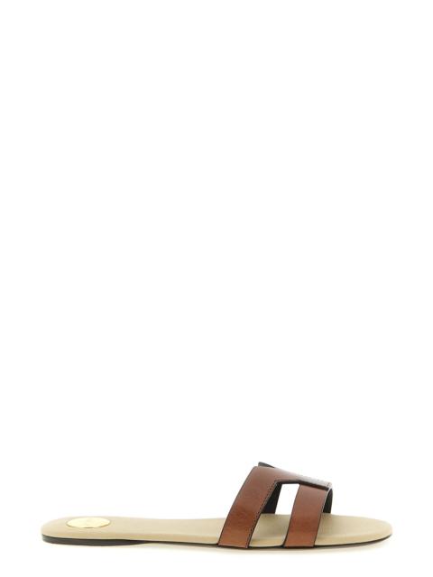 SAINT LAURENT 'Mabrouka' Slide Sandal