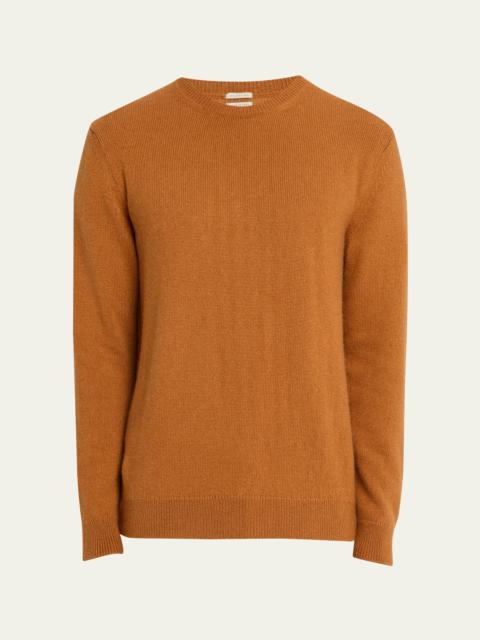 massimo alba Men's Ares Alpaca-Blend Crewneck Sweater