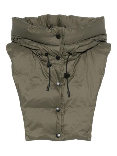 Yves Salomon sleeveless puffer jacker