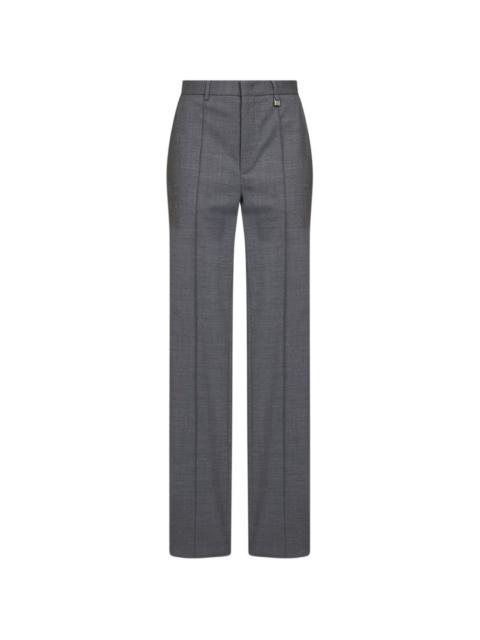 GIUSEPPE DI MORABITO sewn-crease straight-leg trousers