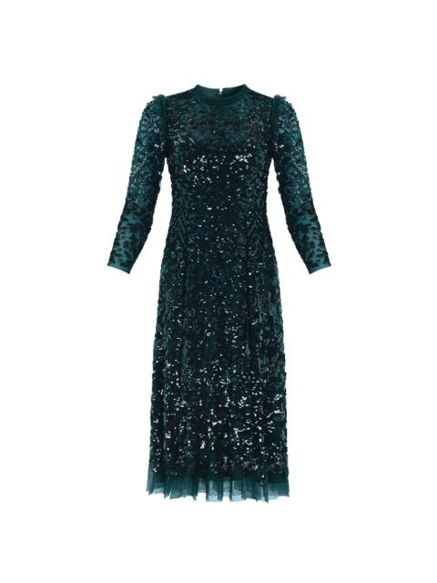 Needle & Thread Aurelia Long Sleeve Ballerina Dress