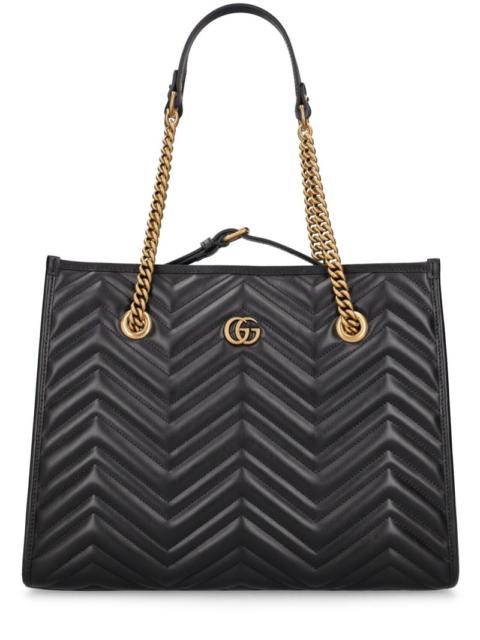 GUCCI GG Marmont leather tote bag