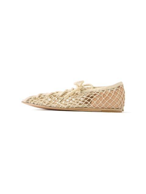 visvim NORA CROCHET-FOLK W IVORY