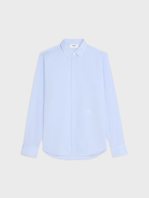 CELINE loose shirt in cotton poplin