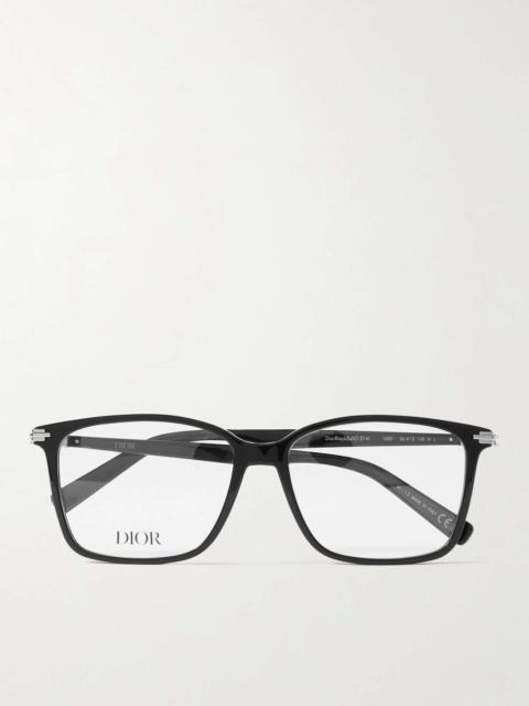 DiorBlackSuit S14l Square-Frame Acetate Optical Glasses