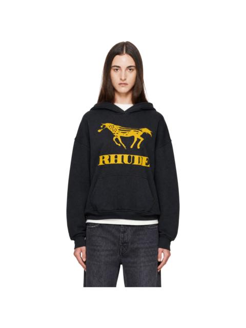 Rhude Black Dinero Hoodie