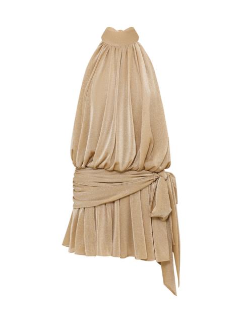 Zimmermann SUNDANCE JERSEY TIE MINI DRESS