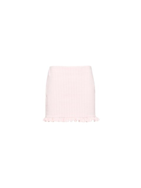 Miu Miu Jersey miniskirt