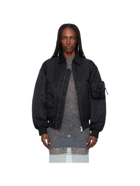 COPERNI Black Technical Bomber Jacket