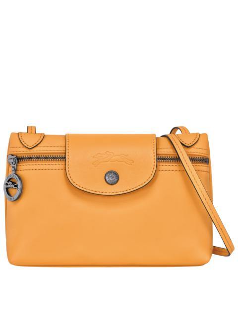 Le Pliage Xtra XS Crossbody bag Apricot - Leather