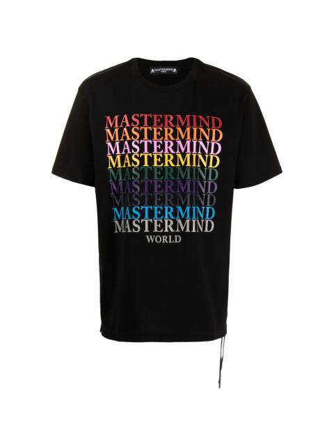 MASTERMIND WORLD multi-logo print T-shirt