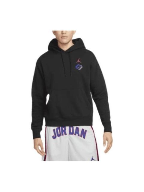 Jordan Men's Air Jordan Luka Ntr Glitch Pattern Printing Pullover Casual Black DV5533-010