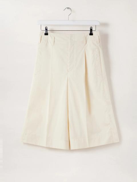 Lemaire LARGE PLEATED SHORTS
COTTON POPLIN