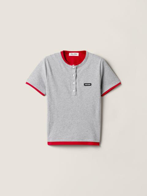 Miu Miu Jersey T-shirt