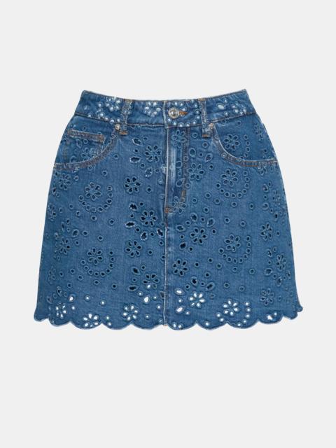 STEVE MADDEN DELILAH SKORT BLUE DEPTHS