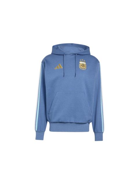 adidas adidas Argentina DNA Fleece Hoodie Crew Blue