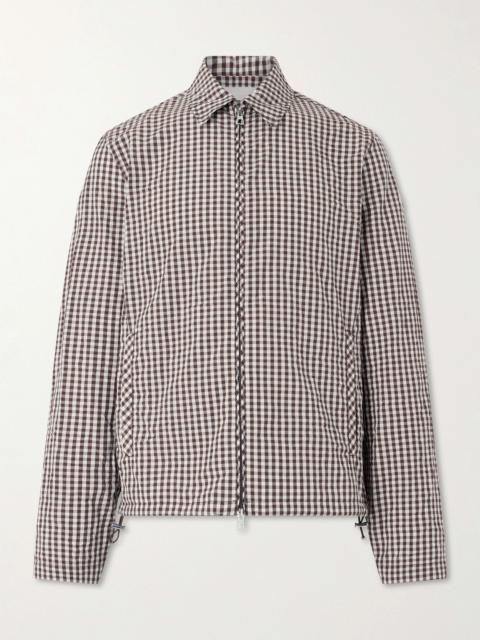 Moncler Checked Cotton-Blend Jacket