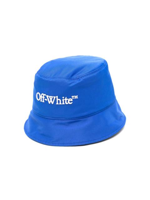 Off-White logo-print bucket hat