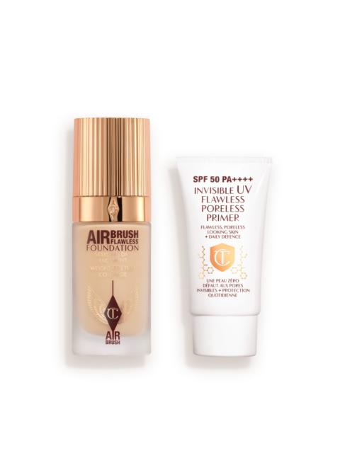 Charlotte Tilbury SPF50 AIRBRUSH COMPLEXION DUO MAKEUP KIT