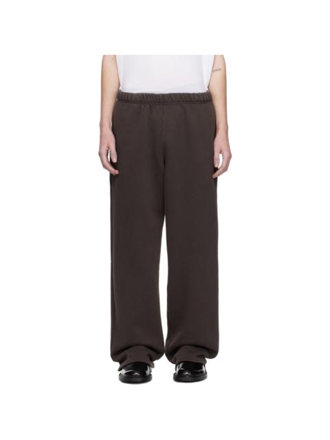 LES TIEN Gray Heavyweight Puddle Sweatpants