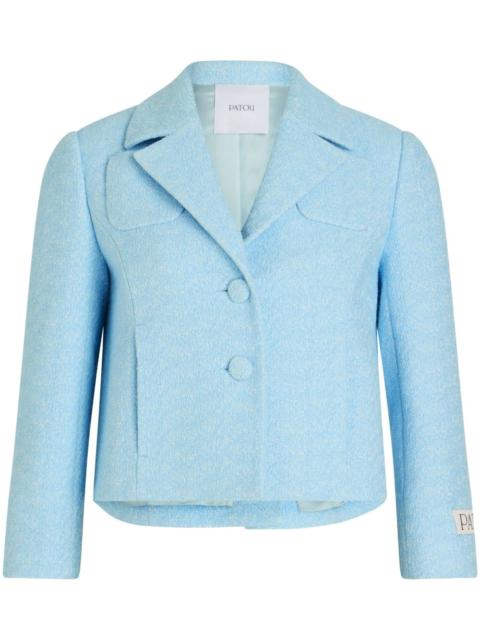 PATOU cropped tweed jacket