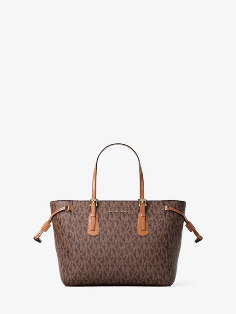 MICHAEL KORS Voyager Extra-Small Signature Logo Convertible Crossbody Bag