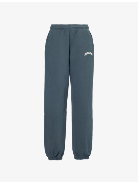 ADANOLA Straight-leg Cotton-Jersey Jogging Bottoms