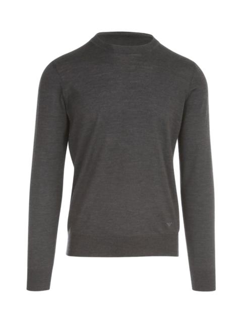 EMPORIO ARMANI Emporio Armani grey round neck sweater