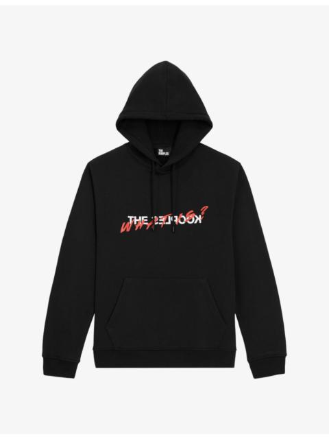 The Kooples Logo-print cotton-jersey hoody