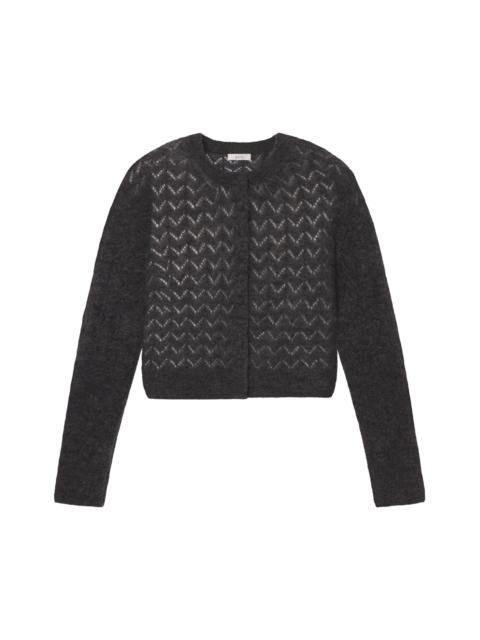 A.L.C. Skyler Brushed Alpaca Cardigan