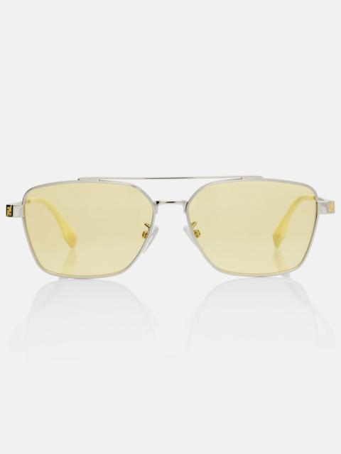 FENDI Fendi Sky rectangular sunglasses