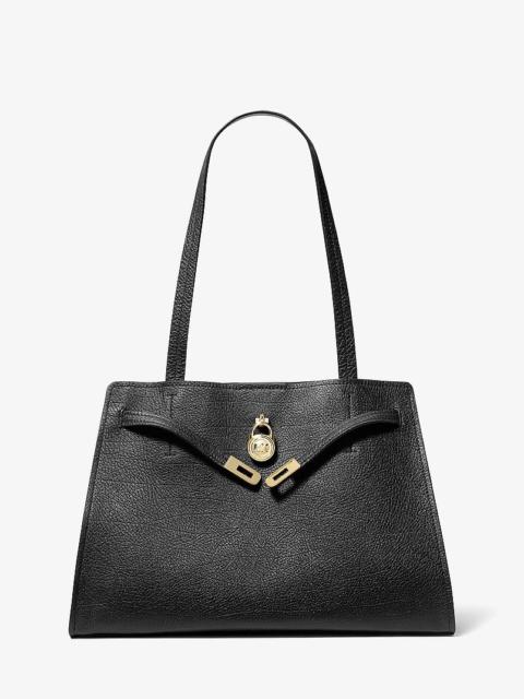 MICHAEL KORS Hamilton Moderne Large Leather Tote Bag