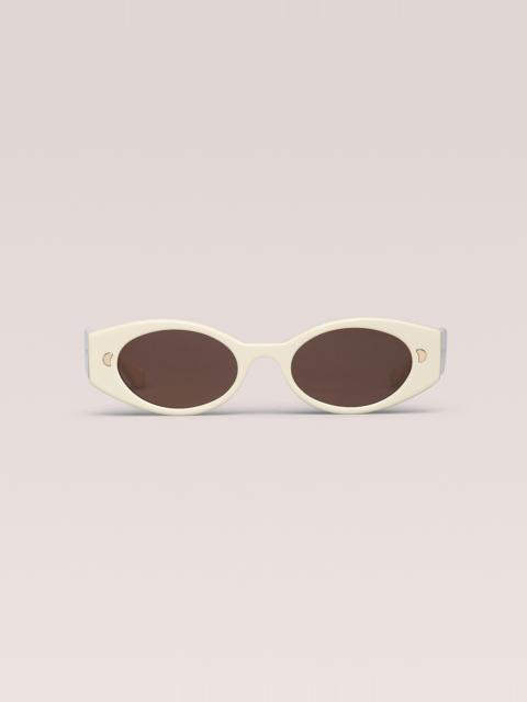 Nanushka MILLIE - Bio-plastic slim sunglasses - Shell