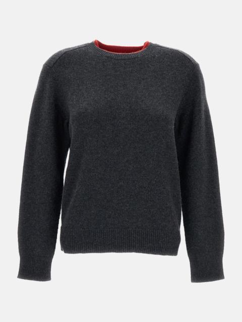 Loulou de Saison OTIS Contrasting Collar Sweater