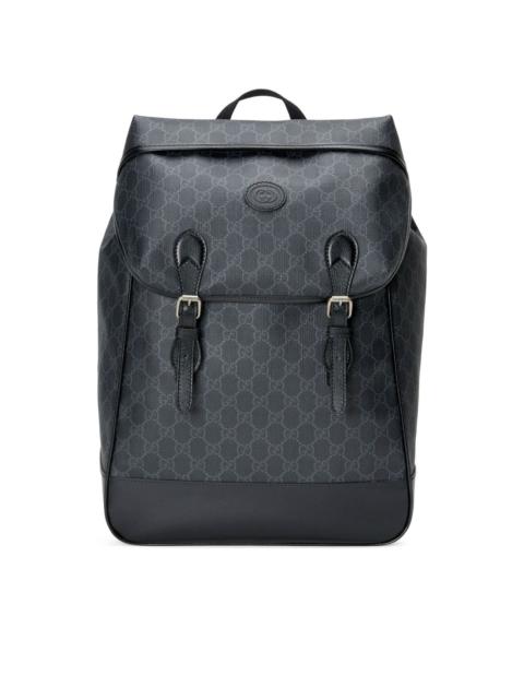 GUCCI Crocodile backpack with Double G - 710859EAAIN2343 | REVERSIBLE