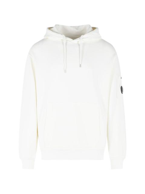C.P. Company drawstring lens patch hoodie