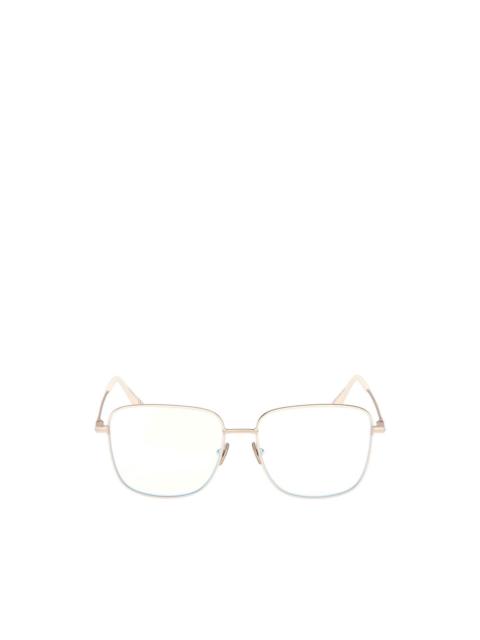 TOM FORD square metal glasses