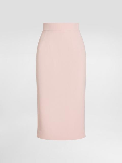 Dolce & Gabbana Stretch cady skirt