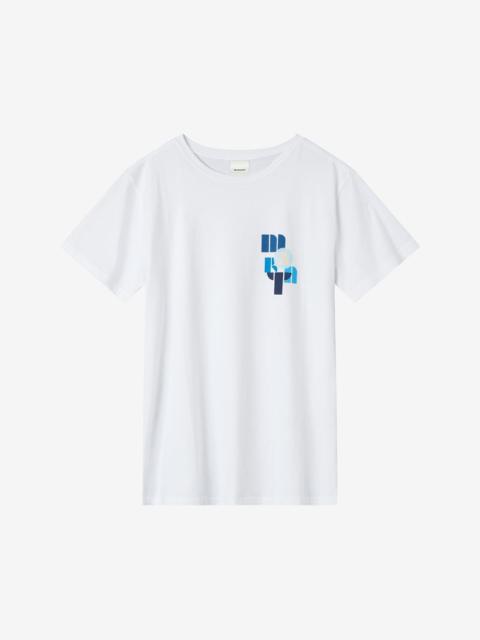Isabel Marant ZAFFERH COTTON LOGO TEE-SHIRT
