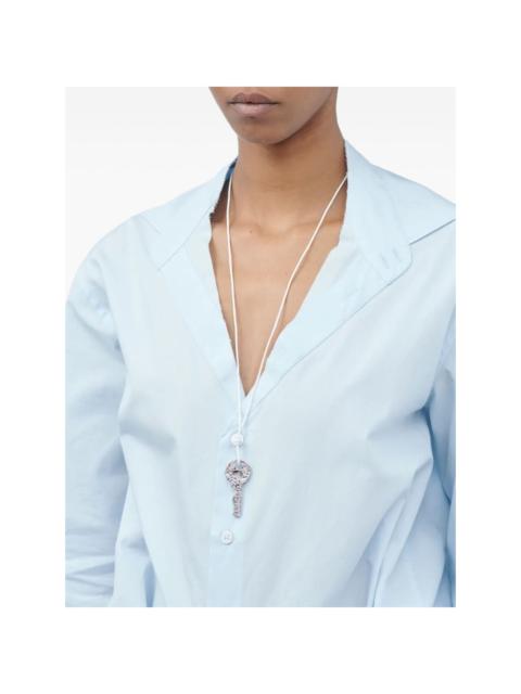 MM6 Maison Margiela foil key necklace
