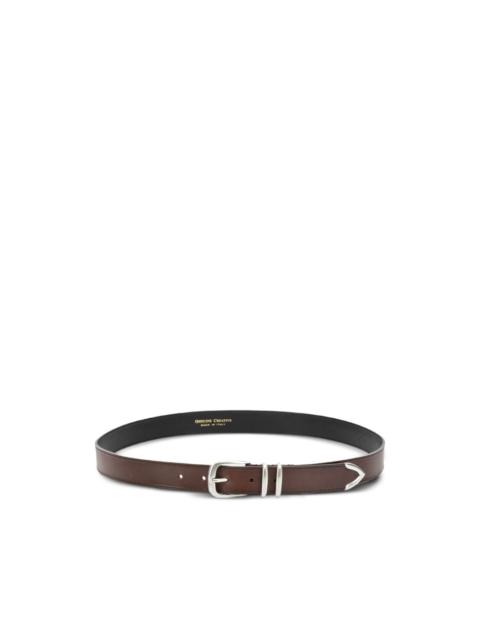 OFFICINE CREATIVE buckle-fastening leather belt