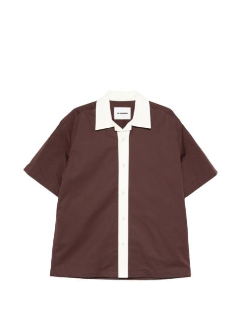 Jil Sander collared short-sleeves shirt