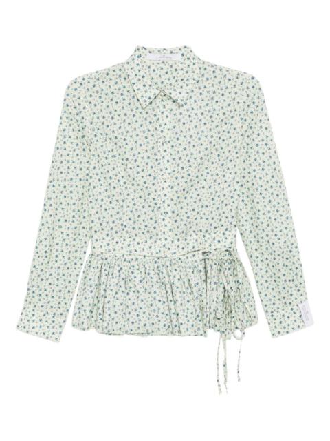 rokh floral-print shirt