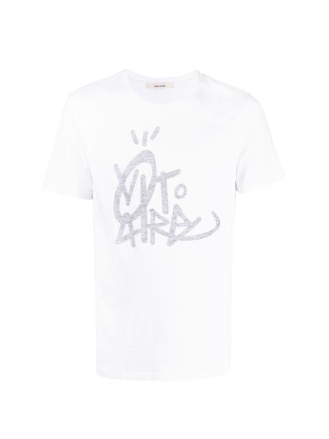 Zadig & Voltaire logo-print cotton T-shirt