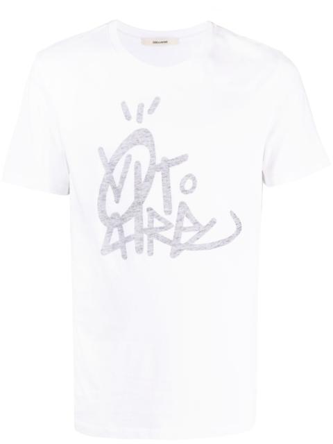 Zadig & Voltaire logo-print cotton T-shirt