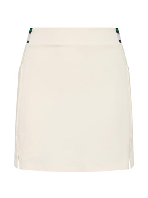 THE UPSIDE striped-detail mini skirt